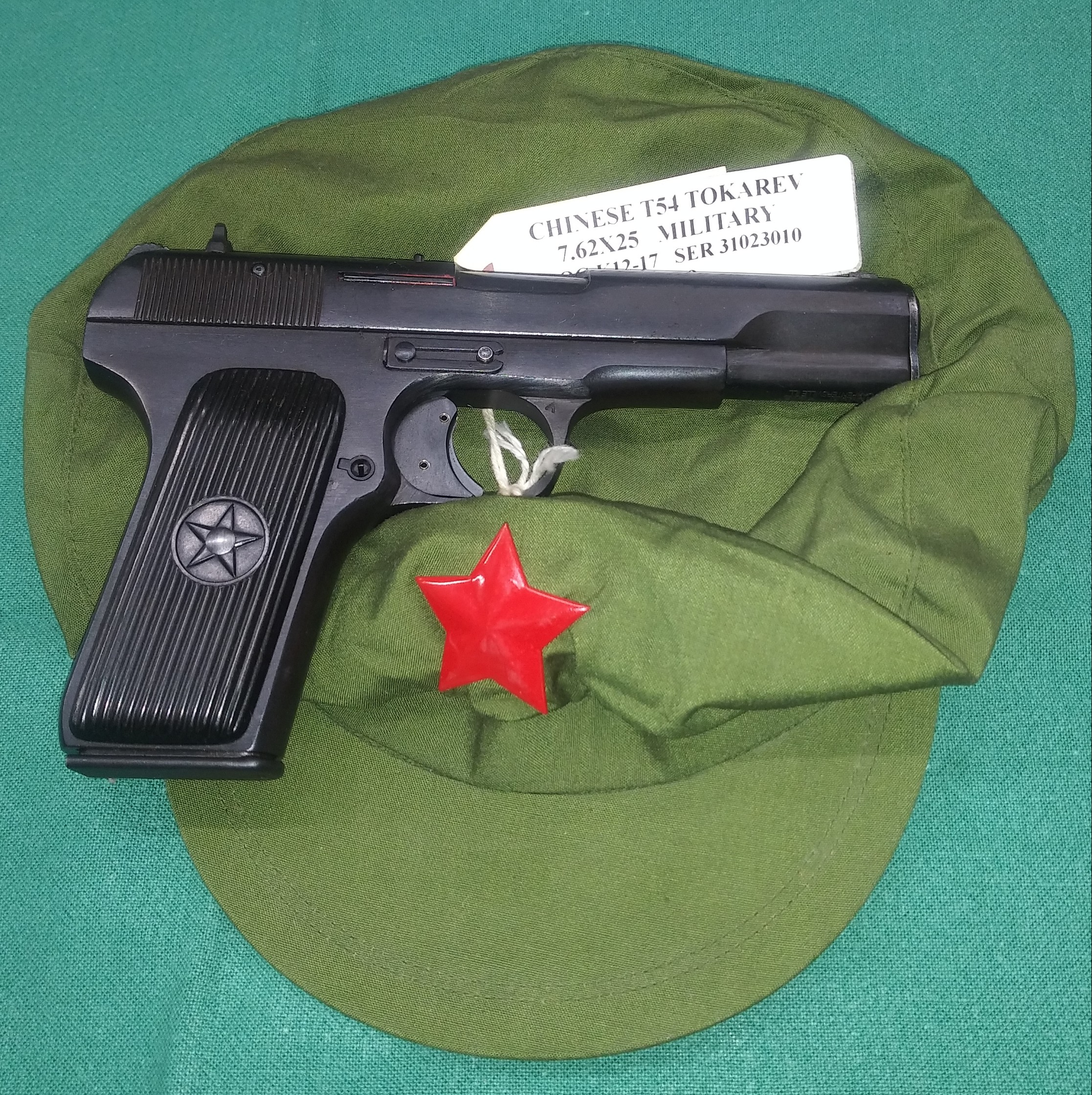Chinese Military Type 54 Tokarev Pistol 7.62X25 Factory 66 - Click Image to Close
